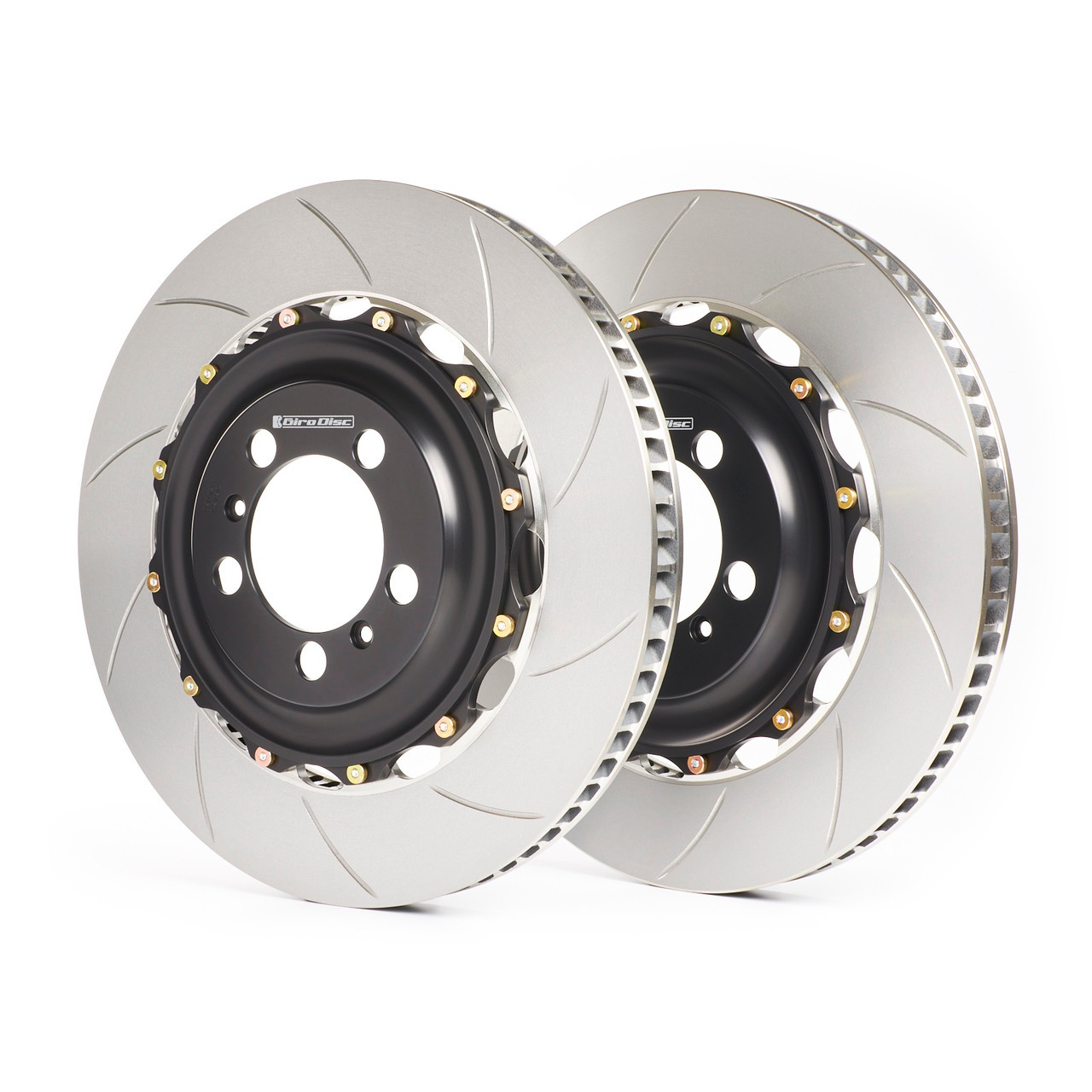 GiroDisc 2006 Audi R8 (Incl CCM) 380mm Slotted Front Rotors - A1-336