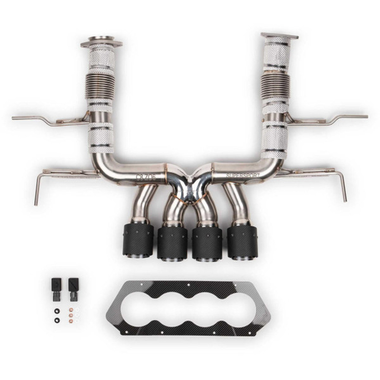 Fabspeed Corvette C8 Z06 Supersport X-Pipe Cat-Back Exhaust System (2023+) FS.CHEVY.C8Z06.SS