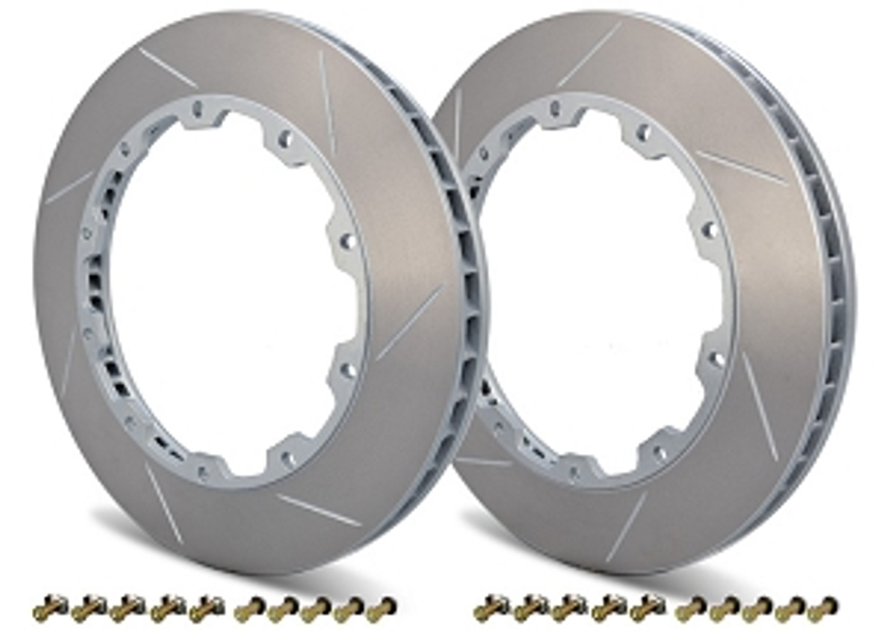 GiroDisc Porsche 991 Cup/GT4 Clubsport Slotted Front Rings (For PFC/Porsche Hats) - D1-370