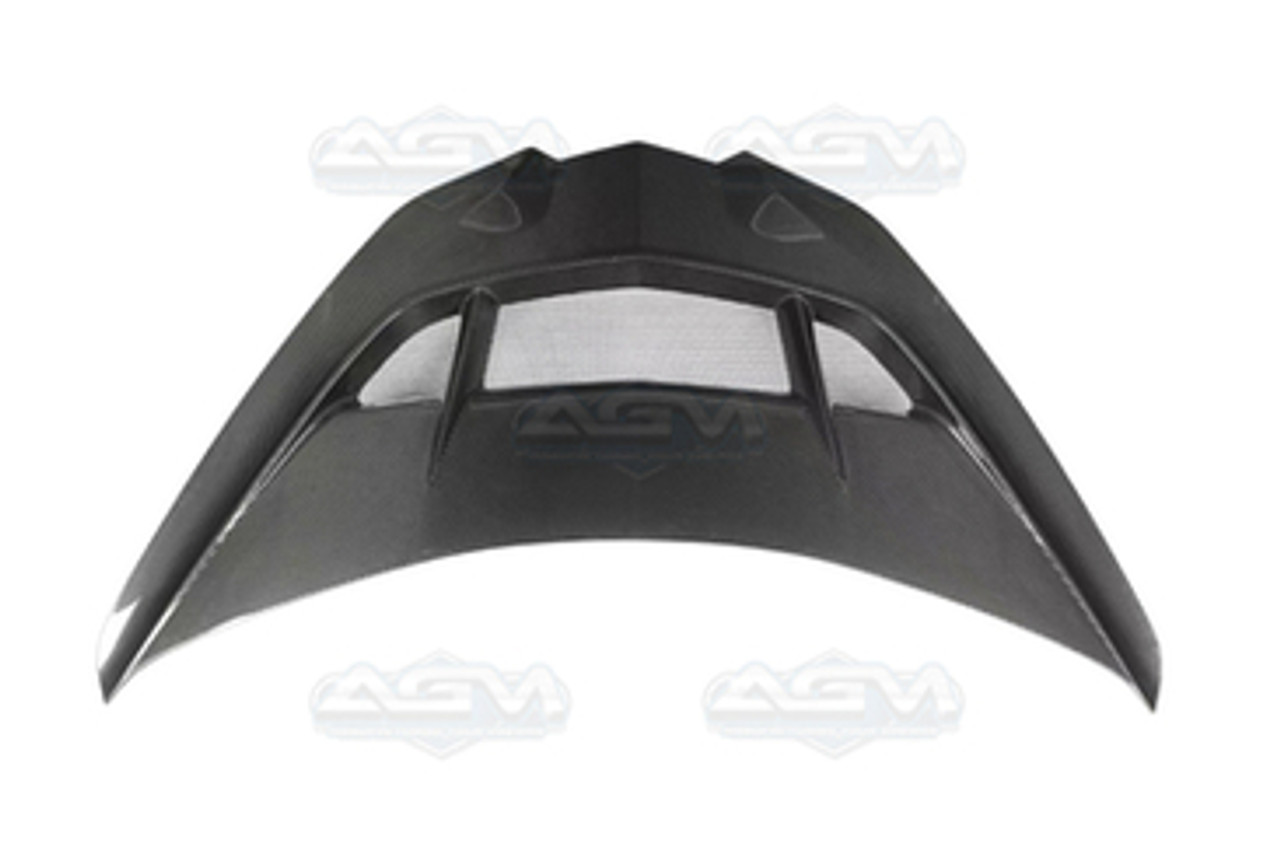 AGM C8 Corvette Carbon Fiber Functional Race Spec Hood w/Air Duct AGMC8ZR!