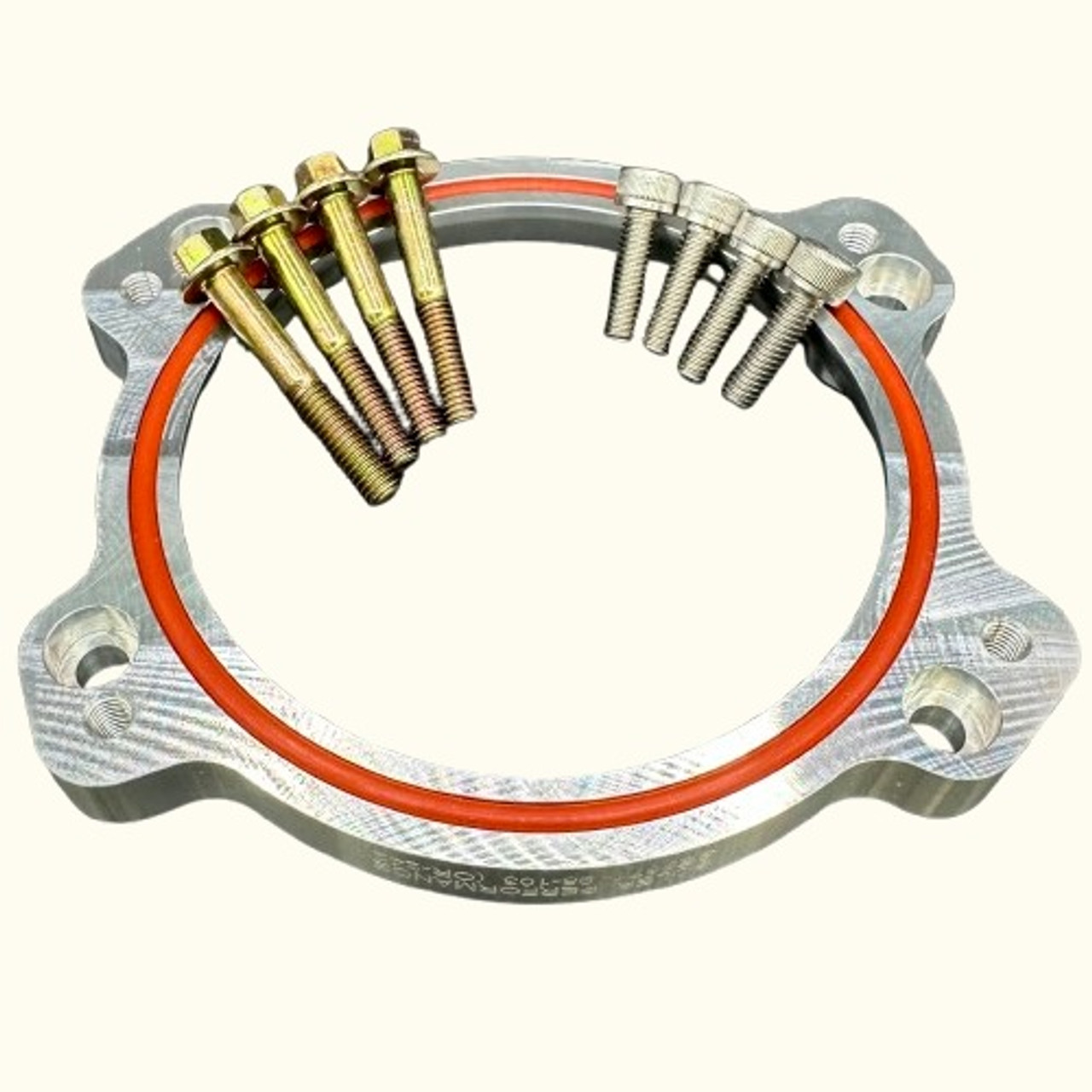 Soler Performance Adapter (95 mm TB to 103 mm) LT5 TB to MSD 103 mm Manifold-SE9871-95-103 Soler Performance Adapter (95 mm TB to 103 mm) LT5 TB to MSD 103 mm Manifold-SE9871-95-103