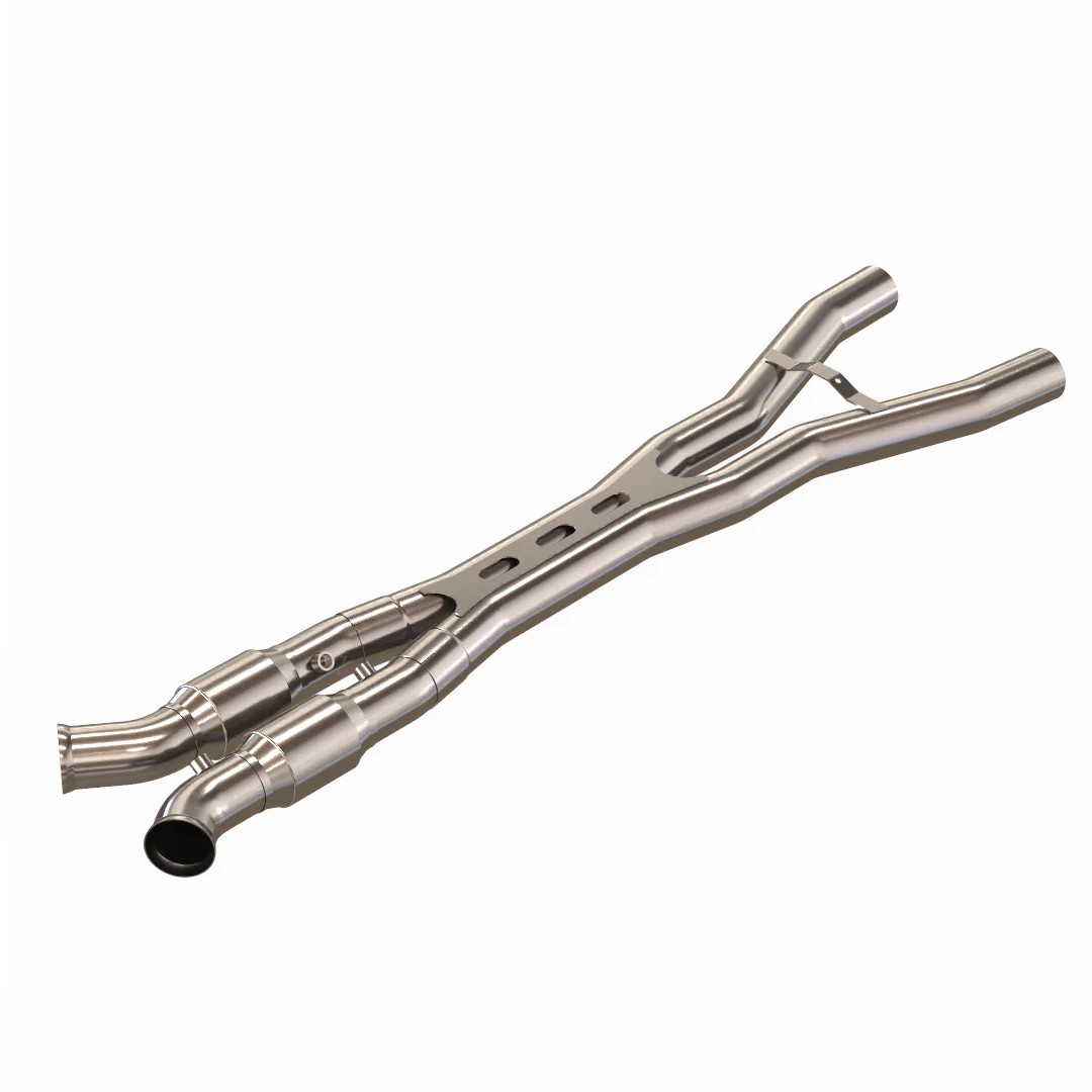 Kooks 06-13 Corvette Z06/ZR1 3in. SS Catted Ultra X-Pipe - OEM Connection - 21613221