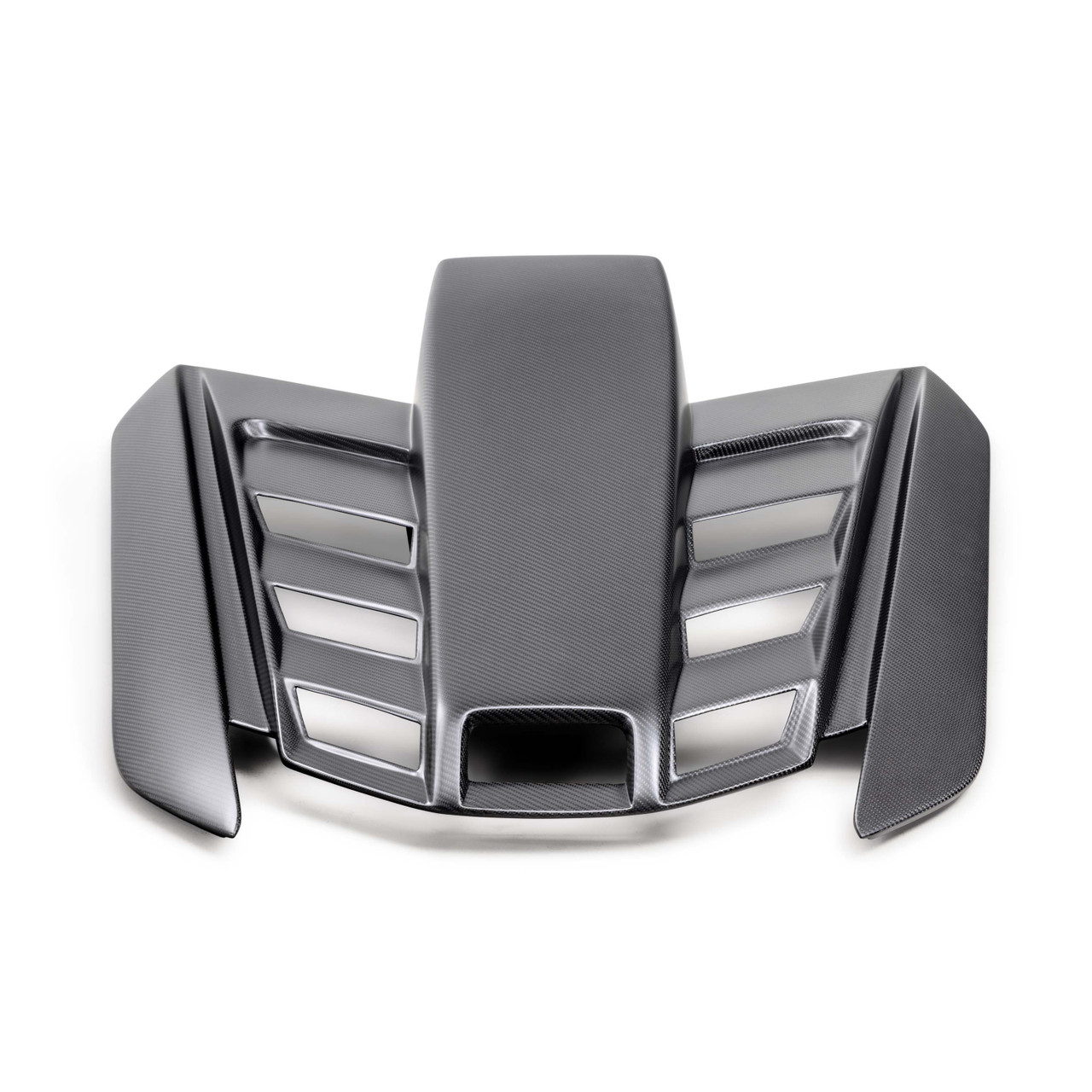 Dry carbon roof scoop for 2020-2024 Corvette C8 Coupe-AC-HRS20CHC8