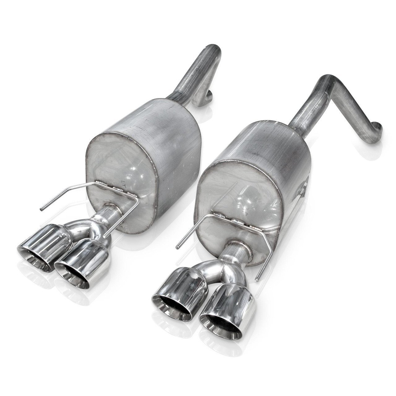 Stainless Works 05-08 Corvette C6 2.5in Axle Back Exhaust System - C605CBQUAD