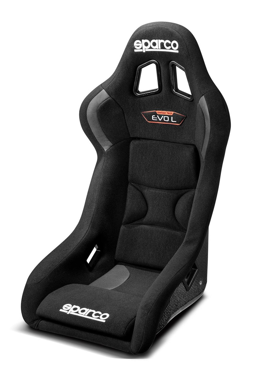 Sparco Seat EVO L QRT Perforated Carbon Black - 008013ZPNR