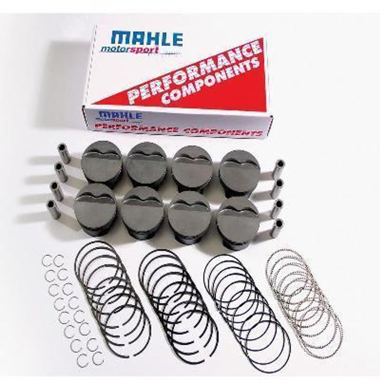 Mahle MS Chevrolet LS 417cid 4.075in Bore 4.000 Stroke 6.125 Rod -5.8cc 11.1 CR Pistons - Set of 8 - 930227975