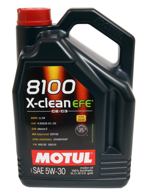 DESCETE　5L Motul 109762 5L Synthetic Engine Oil 8100 X-CLEAN Gen 2 5W40 | eBay