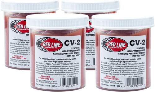 Red Line CV-2 Grease w/Moly - 14oz. Jar - 80401