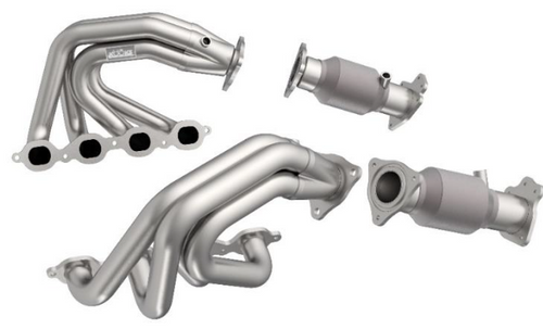 Kooks 20-24 Chevrolet Corvette Stingray 6.2L V8 High Output Green 3in Catted Connecting Pipes - 21803400