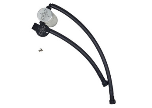 J&L 14-19 Corvette LT1 6.2L Driver Side Oil Separator 3.0 - Clear Anodized - 3087D-C J&L 14-19 Corvette LT1 6.2L Driver Side Oil Separator 3.0 - Clear Anodized - 3087D-C