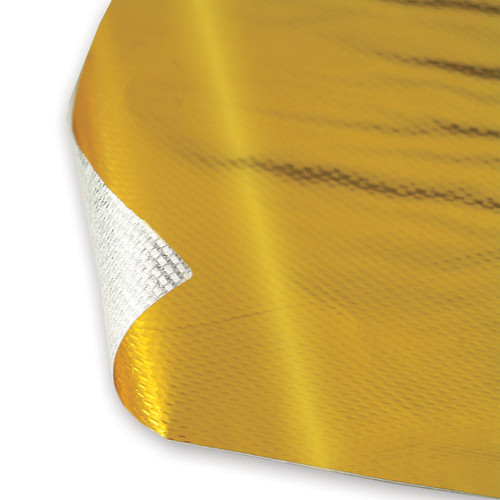 Reflect-A-GOLD is a metalized polyamide polymer laminated glass cloth 010391