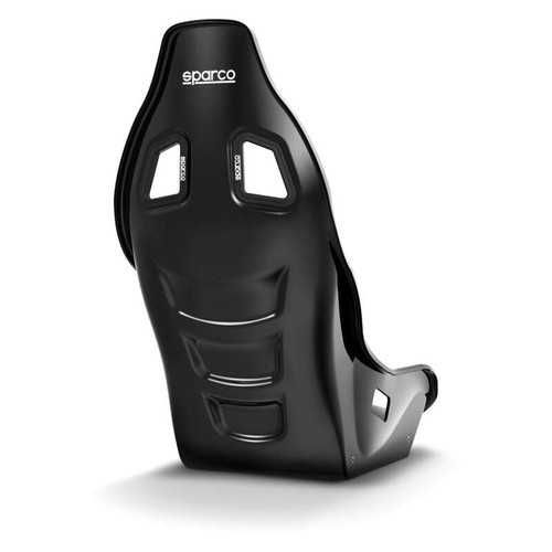 Sparco Seat Ultra Fiberglass BLK - 008037FNR Photo - Close Up