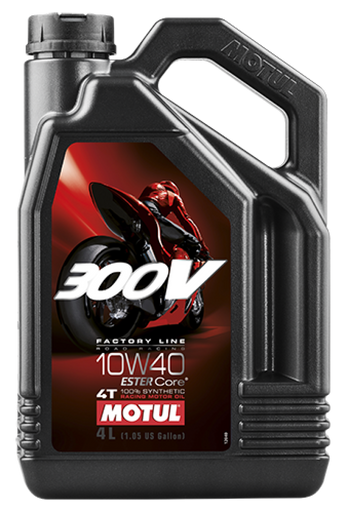 MOTUL 300V FACTORY LINE 10w-40 1L x 4個 bbcf4710c195ea4813b51f5d84d1d2