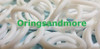 Metric PTFE White  O-rings 5 x 2.5mm  Price for 1 pc
