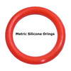 Silicone O-rings 6.5 x 1mm Minimum 10 pcs