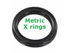 FKM X Rings 8.2 x 1.78mm   Minimum 2 pcs