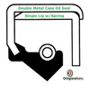 Metric Oil Shaft Seal 30 x 47 x 10mm Single Lip Double Metal Case