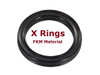 FKM X Rings  Size 004   Minimum 2 pcs