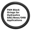 FKM Orings #916 Hydraulic BOSS Black 75  Minimum 5 pcs