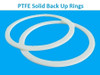 PTFE Solid Backup Rings Size 015  Minimum 2 pcs
