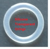 Silicone O-rings Size 331 Transparent  Minimum 2 pcs