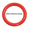 Silicone O-rings 28 x 1mm Minimum 10 pcs