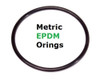 Metric EPDM 70  Orings  .75 x 1mm FDA  Minimum 20 pcs