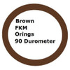 FKM 90 Brown Orings Size 262 Price for 1 pc