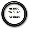 Metric Buna  O-rings 12 x 1.9mm  Minimum 25 pcs