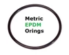 Metric EPDM 70  Orings 17 x 3.5mm  Minimum 10 pcs