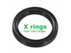 X Rings  Size 349 Price for 1 pc