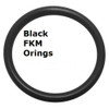 FKM Heat Resistant Black O-rings  Size 013 Minimum 50 pcs