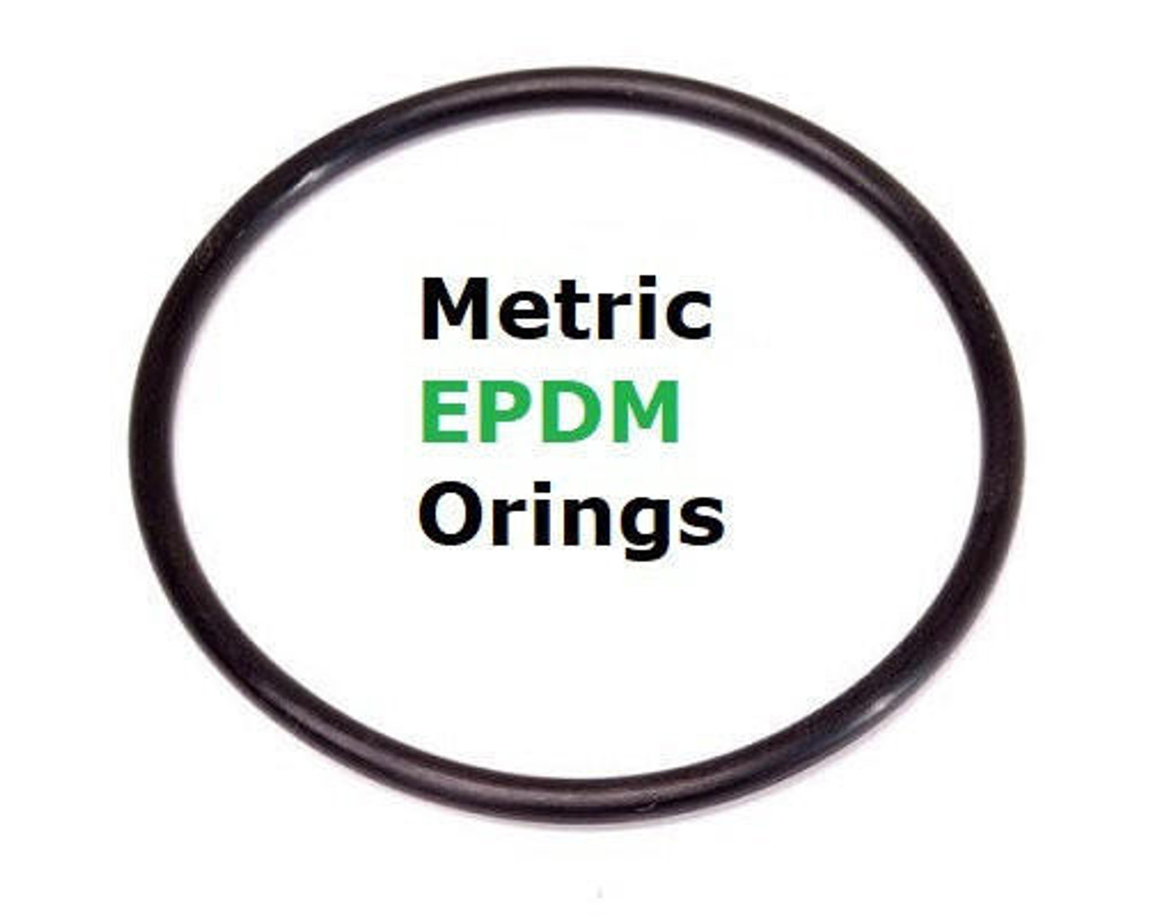 Metric EPDM 70  Orings 5 x 2.5mm  Minimum 10 pcs