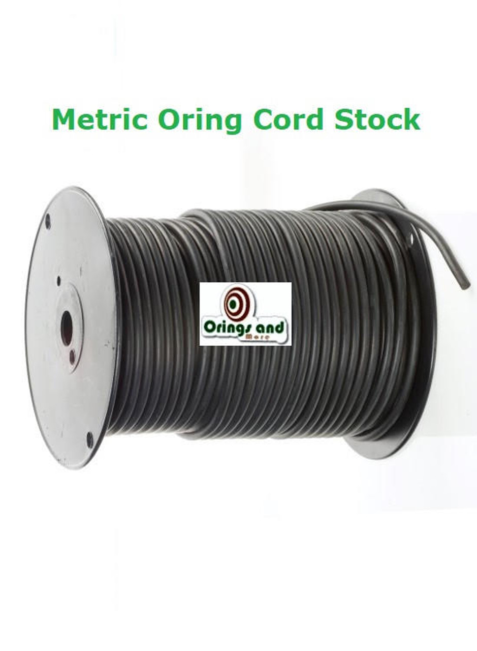 Metric O-ring Cord Buna Nitrile  2.5mm Price per Foot