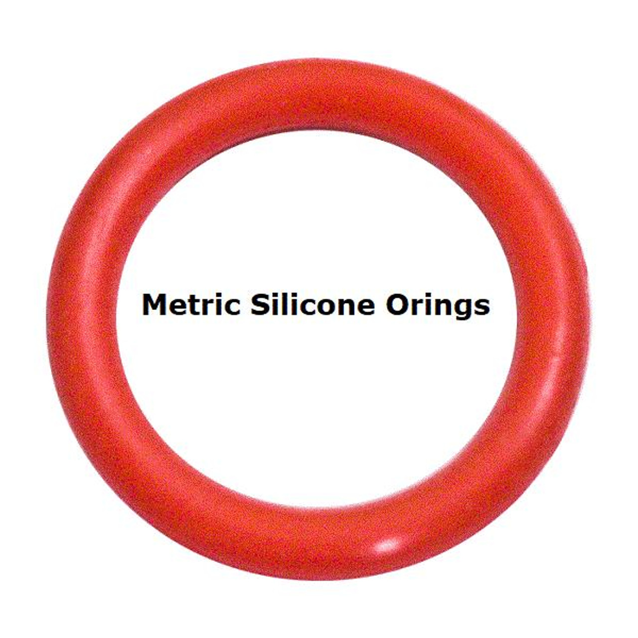 Silicone O-rings 29.51 x 5.33mm Minimum 5 pcs