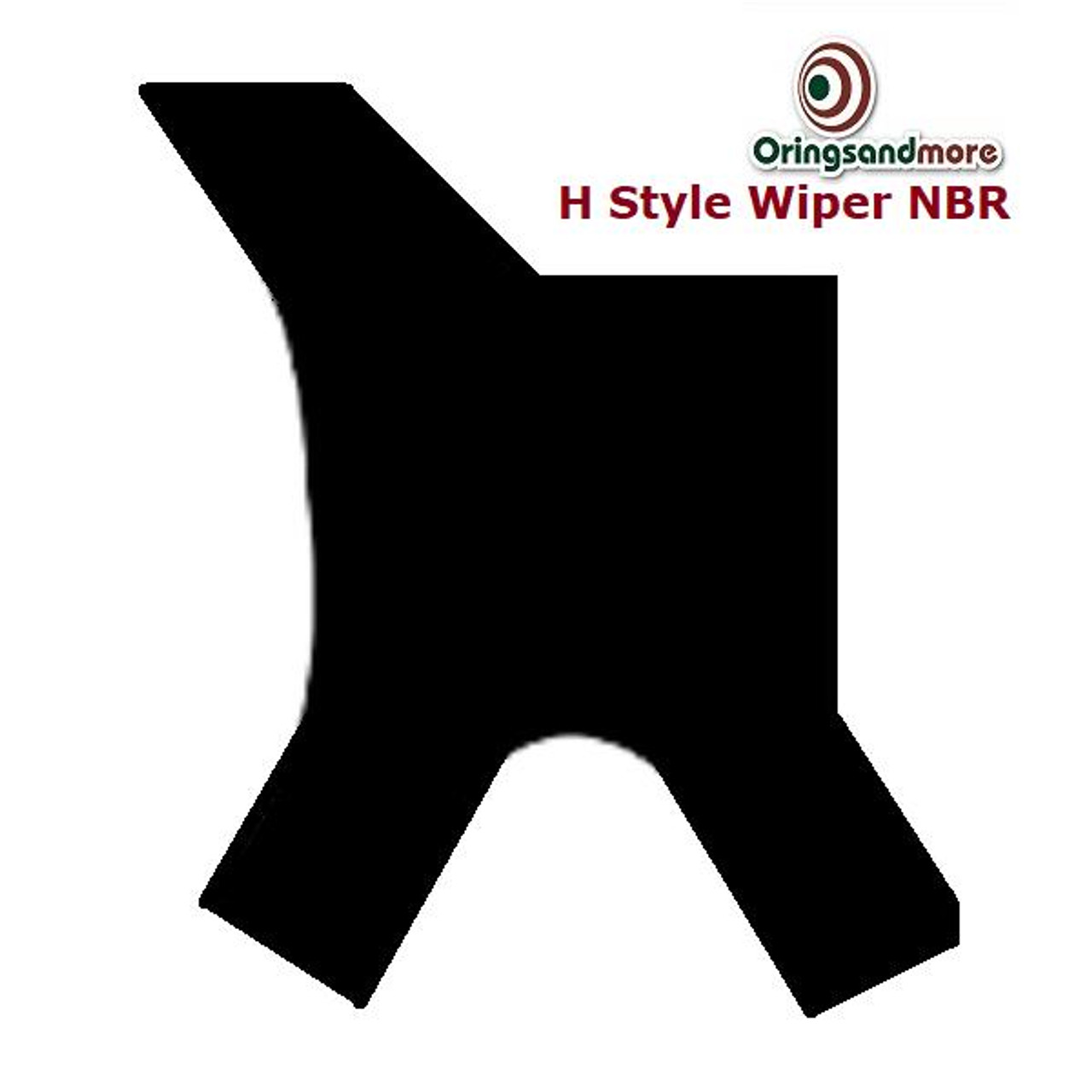 Nitrile H Style NBR Rod Wipers 60 x 68 x 5/7mm Price for 1 pc