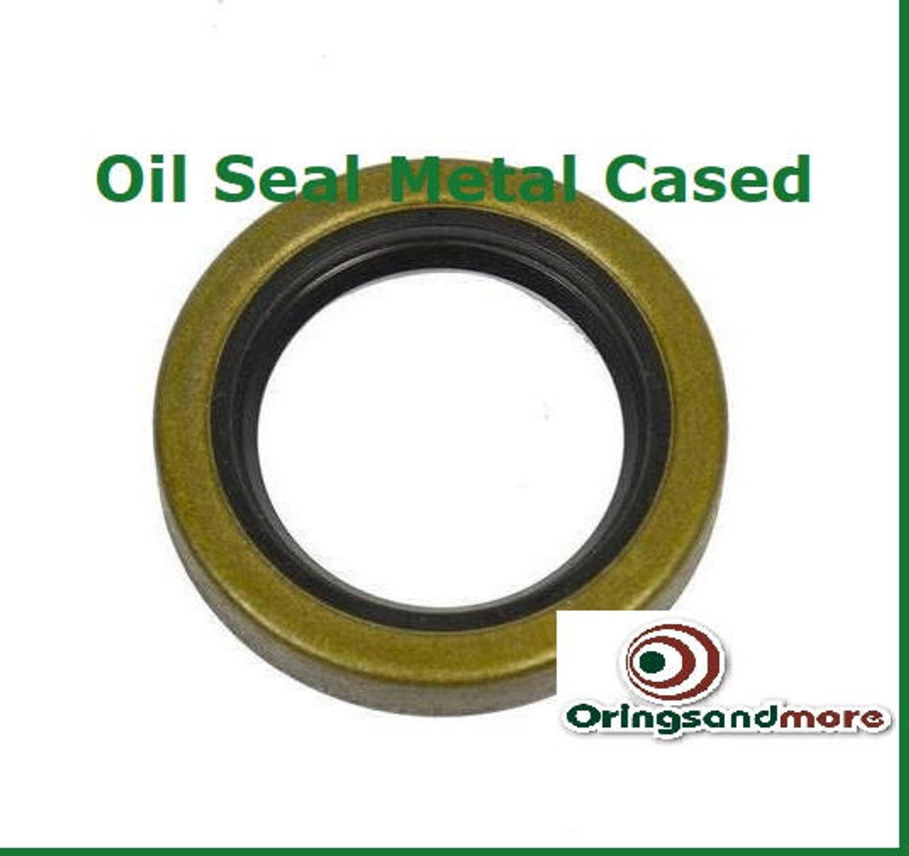 Metric Oil Shaft Seal 95 x 125 x 13mm Single Lip Double Metal Case