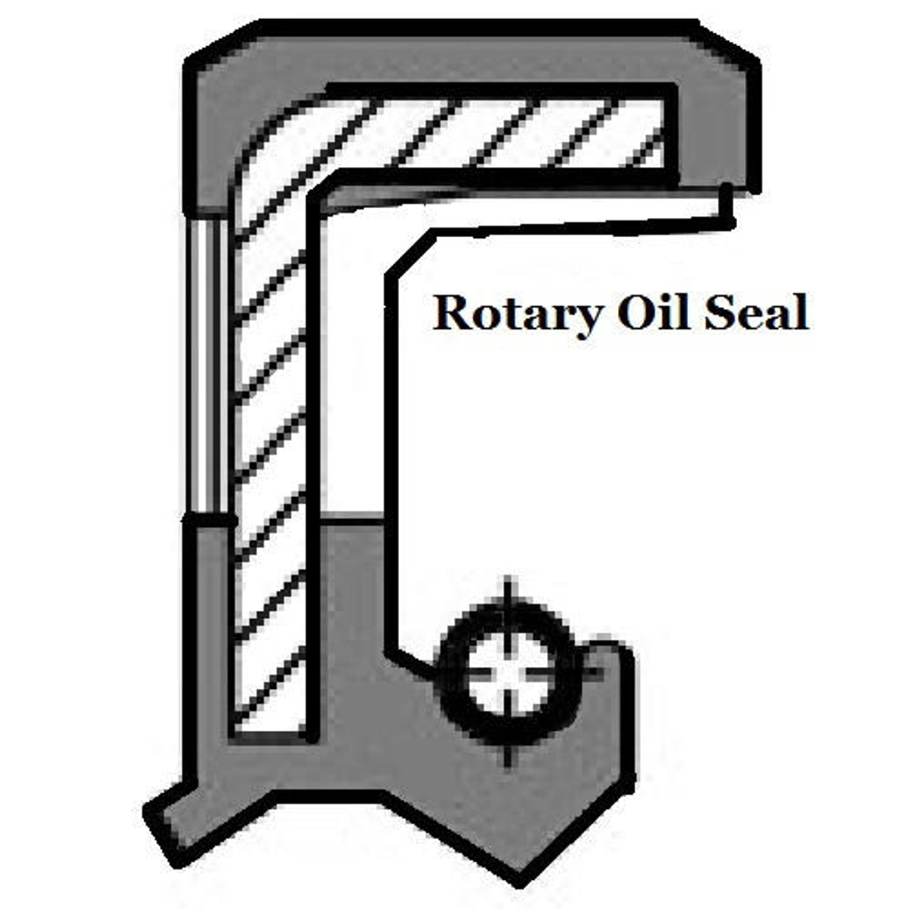 Metric 150 PSI Oil Shaft Seal 12 x 24 x 6mm   Price for 1 pc