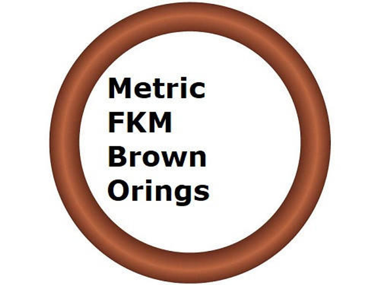 FKM O-ring 6 x 2.2mm Minimum 10 pcs
