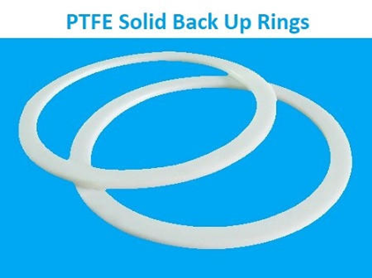 PTFE Solid Backup Rings Size 026  Minimum 2 pcs