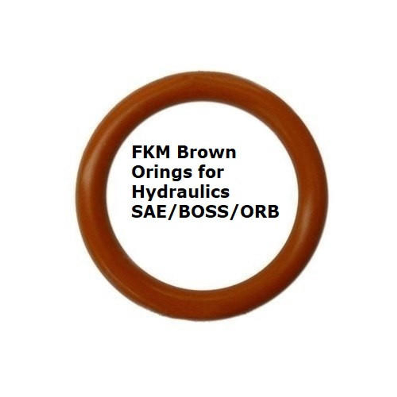 FKM Orings #914 Hydraulic BOSS Brown 75  Minimum 5 pcs