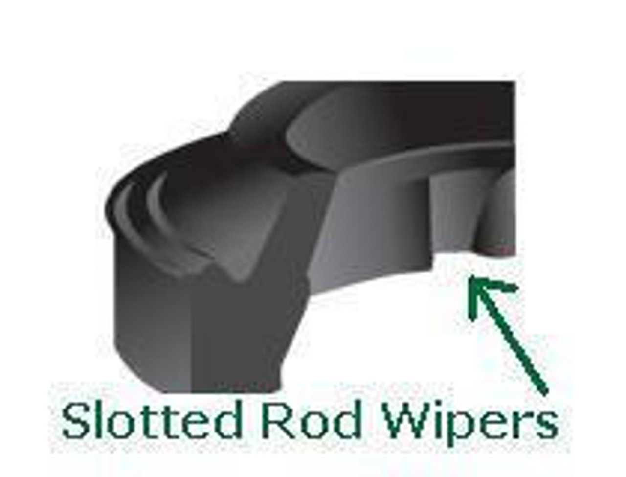 Rod Wipers Slotted for 7/8" Price for 1 pc