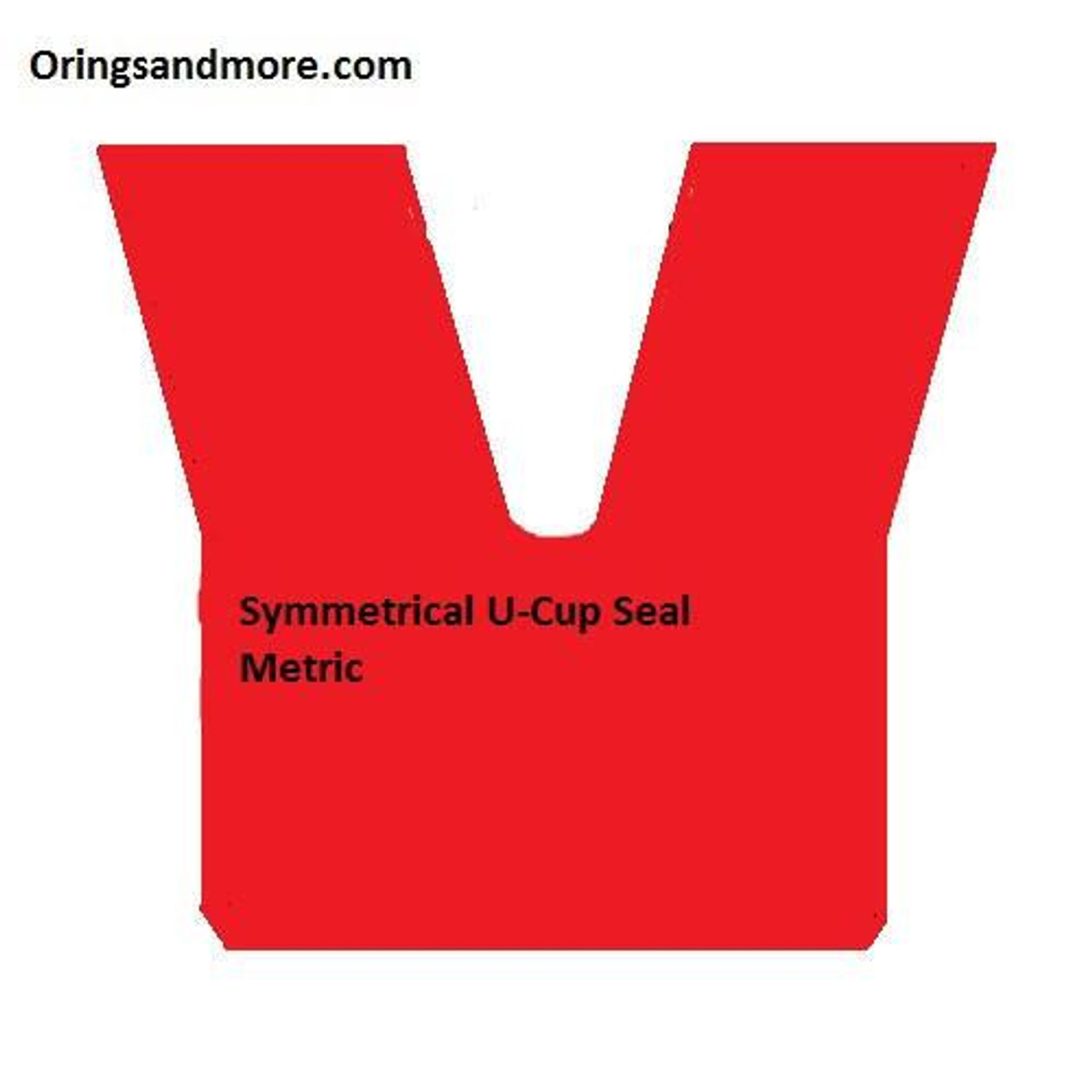 Hydraulic U Cup Metric 85mm ID x 105mm OD x 12mm Seal  Price for 1 pc