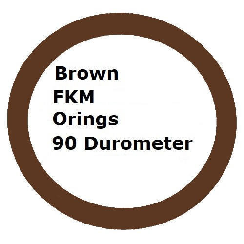 FKM 90 Brown Orings Size 034 Minimum 3 pcs