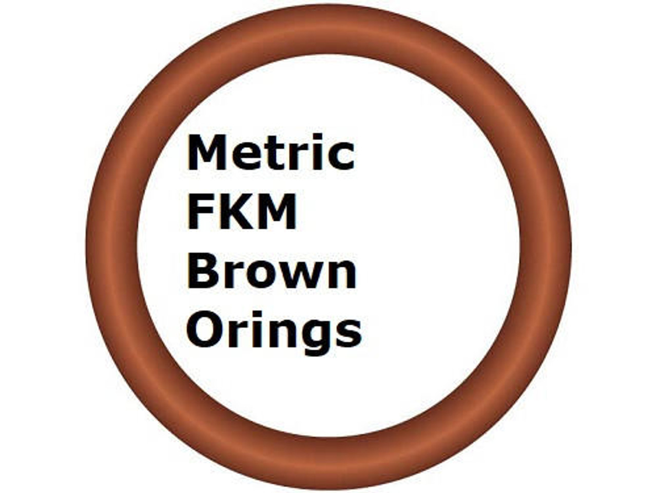 FKM O-ring 25.07 x 2.62mm Minimum 5 pcs