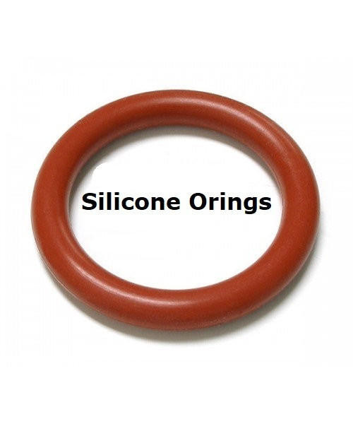 Silicone O-rings Size 124   Minimum 10 pcs