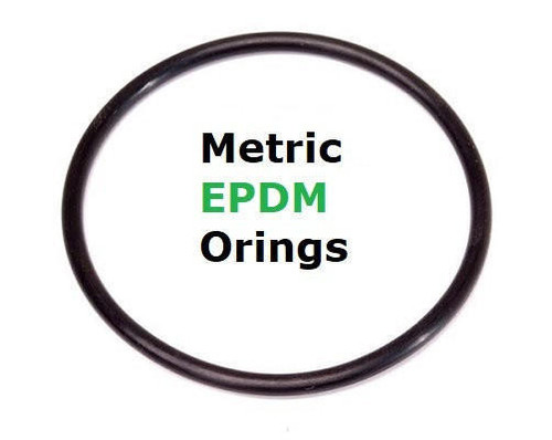 Metric EPDM 70  Orings 10 x 1.5mm  Minimum 25 pcs