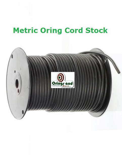 Metric O-ring Cord Buna Nitrile  4.5mm Price per Foot