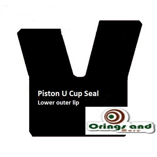 Piston U-Cup NBR 63mm OD x 50mm ID x 10mm Seal  Price for 1 pc