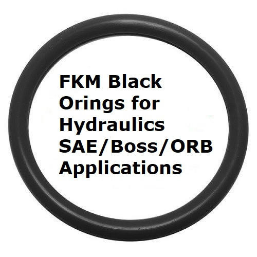 FKM Orings #906 Hydraulic BOSS Black 75  Minimum  25 pcs